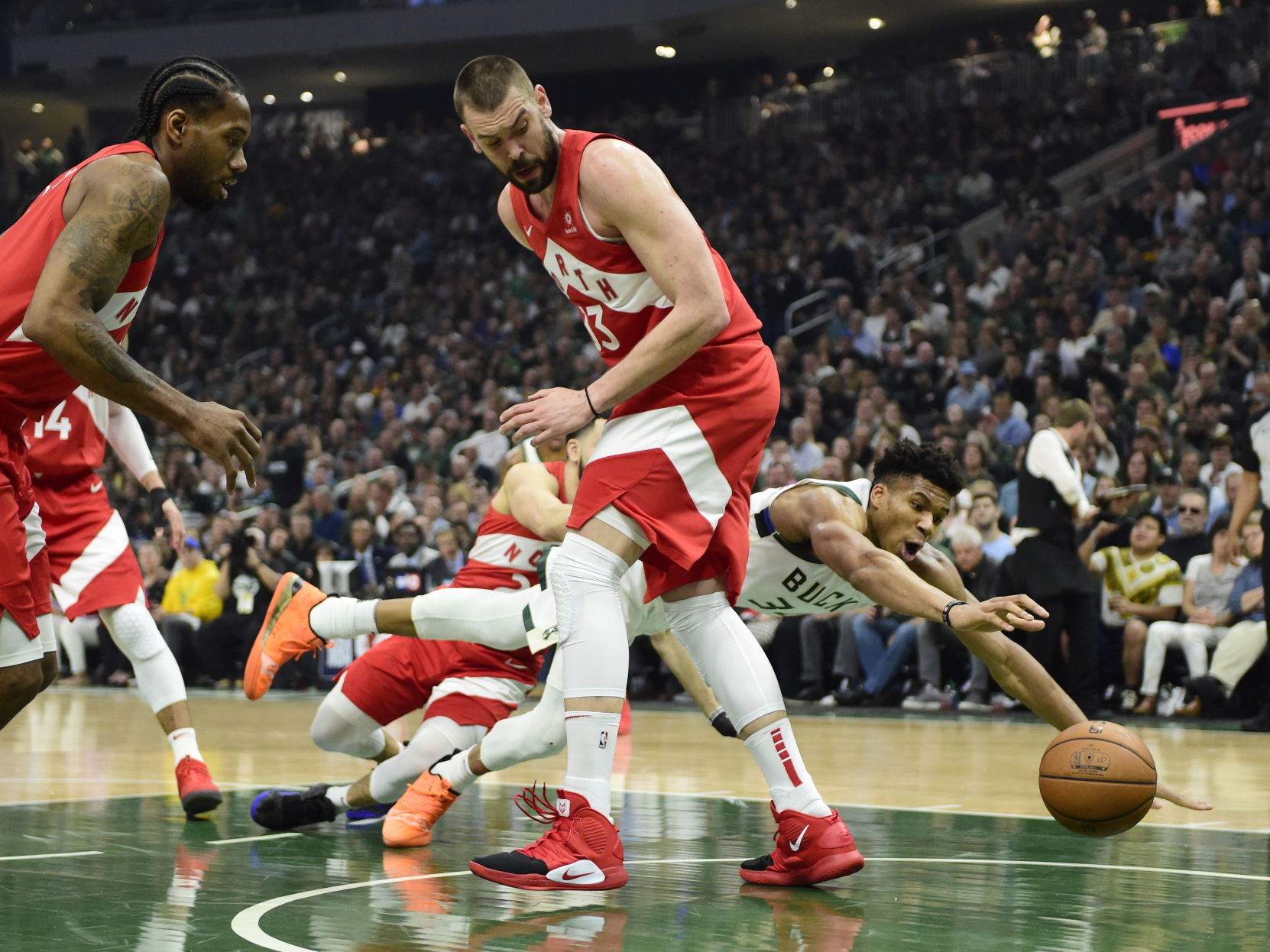 Raptors 105, Bucks 99
